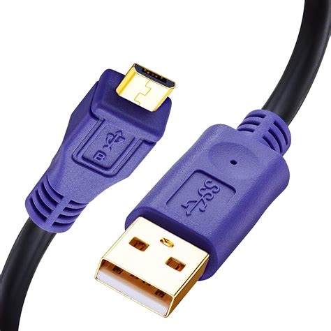 Micro USB Cable 20Ft, Micro USB Cable Charger Cable USB to Micro USB 2.0 Android Charging Cord ...