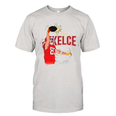 Travis Kelce Kansas City Chiefs football shirt