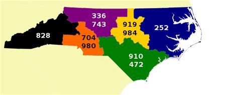 Area codes 919 and 984 - Wikiwand