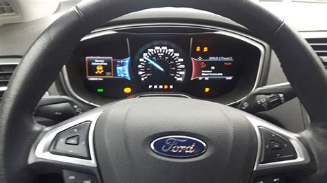 Ford Fusion Dashboard Symbols – A Complete Guide