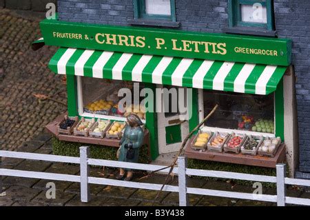 Bekonscot Model Village in miniature Beaconsfield, Buckinghamshire England Britain UK. The ...