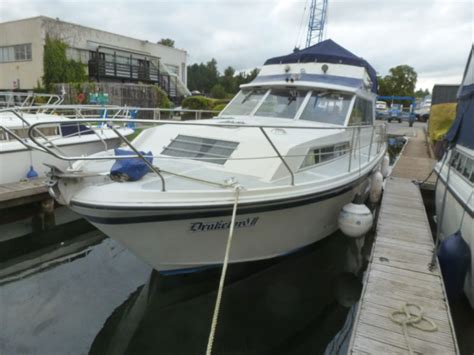 Broom 35 Sedan Motor Boat With Extended Flybridge for sale from United Kingdom