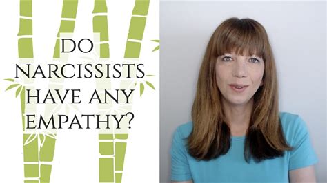 Do narcissists have any empathy? - YouTube