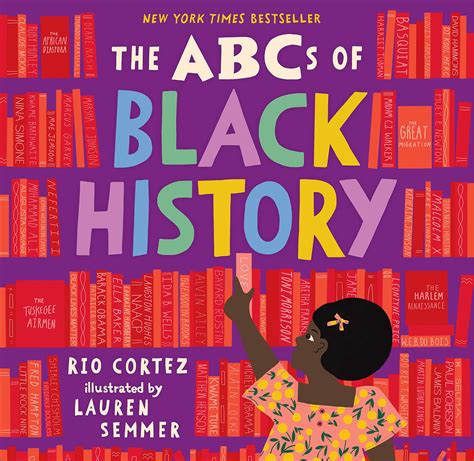 The ABCs of Black History by Rio Cortez, illustrated by Lauren Semmer