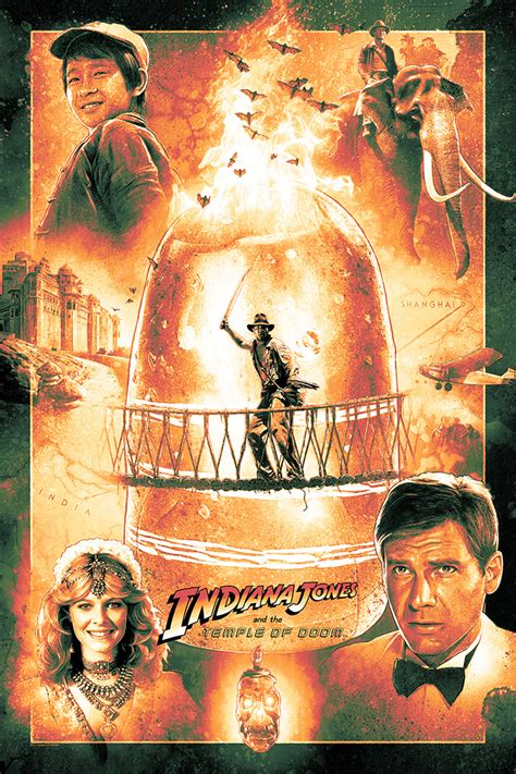 Indiana Jones Temple Of Doom Poster