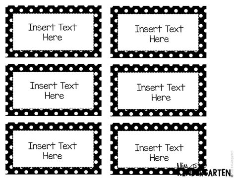 How To Make Pretty Labels In Microsoft Word + Free Printable - Free Printable Label Templates ...