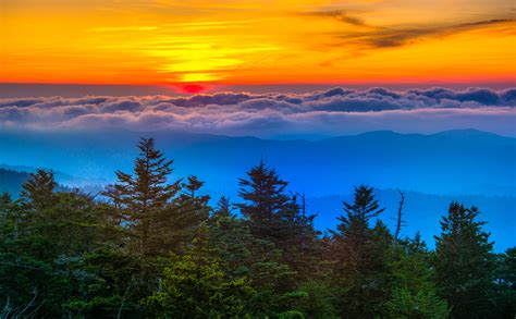 Clingmans Dome has of the most amazing sunrises. | Great smoky national ...