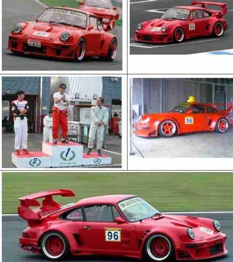 Porsche 911 930 RWB MAGAZINE CAR 3.8 RSR ENGINE RWB930GT 911 RACE