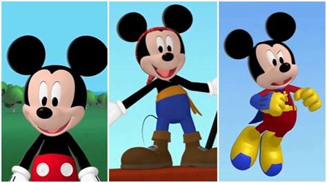 Mickey Mouse Clubhouse as Captain and Super Mickey Mouse - YouTube