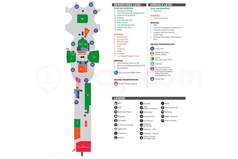 LAX Terminal Map - Complete Guide of LAX Terminals - Way