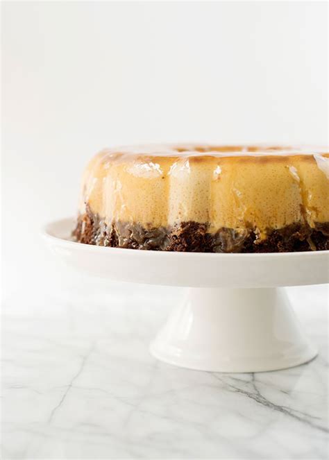 Chocolate Flan Cake - Baked Bree