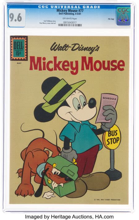 Mickey Mouse, 1952 Series Comics Values and Price Guide | Heritage Auctions