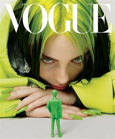 Billie Eilish Lands First American Vogue Cover - Fuzzable