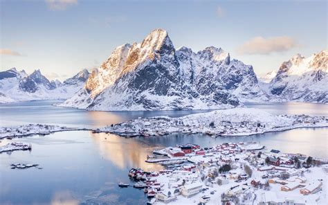 3 1/2 leichte Wandertouren auf den Lofoten - im Winter - Hundterwegs