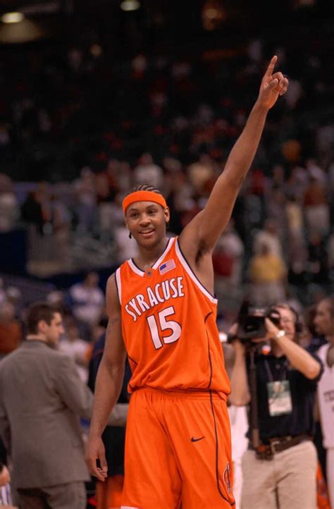 Carmelo Anthony leads SU over Texas Longhorns; Orange to face Kansas for national championship ...