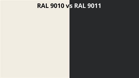 Ral 9011 Color Chart