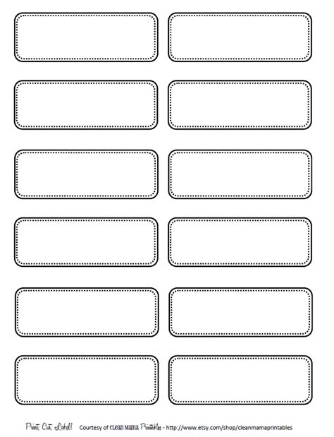 7 Best Images of Black And White Printable Labels For School - Black and White Printable Labels ...