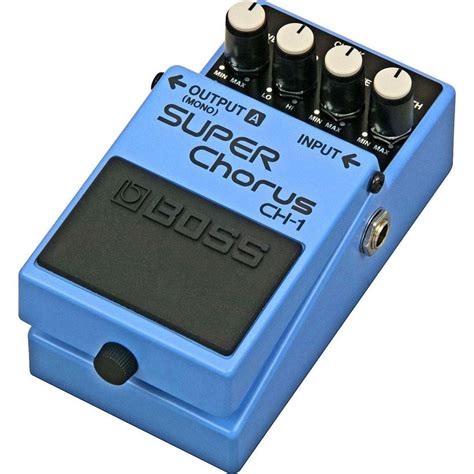 Boss CH-1 Stereo Super Chorus Guitar Effects Pedal