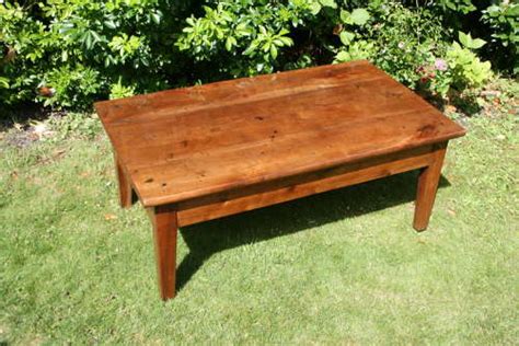 French Cherry Wood Coffee Table