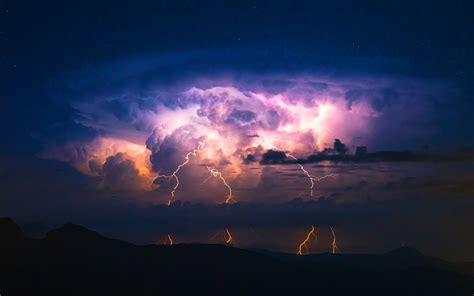lightning, Storm, Rain, Clouds, Sky, Nature, Thunderstorm Wallpapers HD / Desktop and Mobile ...