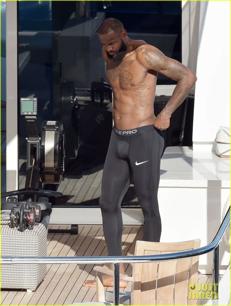 Photo: lebron james shirtless workout in italy 02 | Photo 4821045 ...