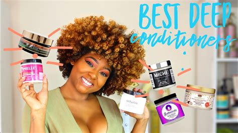 The Best Deep Conditioners for Moisturizing OR Strengthening Natural Curly Hair | Products - YouTube