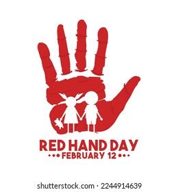 197,091 Red Hand Day Stock Vectors, Images & Vector Art | Shutterstock