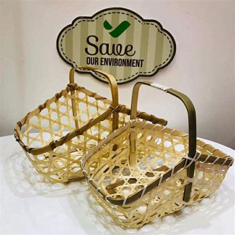 Làn tre giỏ tre đựng quà tết | Shopee Việt Nam