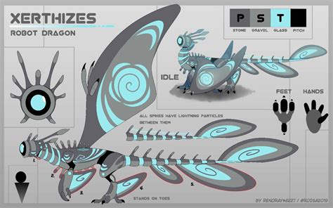 Dragon Adventures concept - Xerthizes by RozzyKaynin on DeviantArt