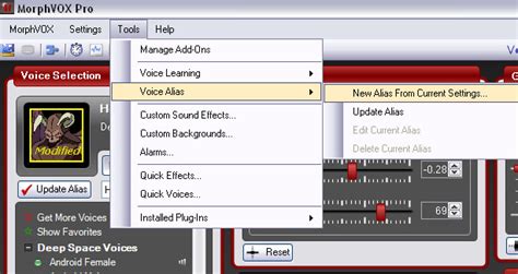 Morphvox pro settings - arcticgawer