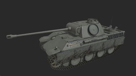 Panzerkampfwagen V Panther - Download Free 3D model by brow.wes (@dan11l11l) [a876fc5] - Sketchfab
