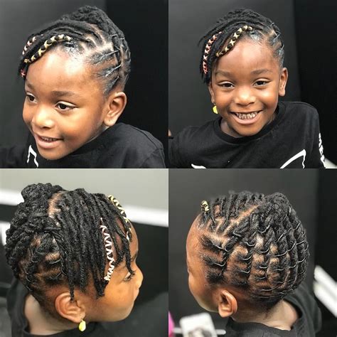 Soft Dreads Hairstyles For Kids - Starter Locs | Black Women Natural Hairstyles | Natural ...