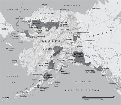 Alaska National Parks Map - Cartografix