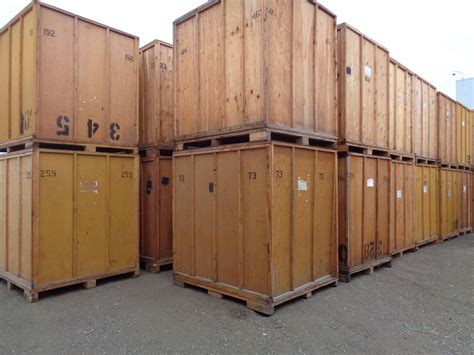 Wood framed storage vaults To be sold at price per unit