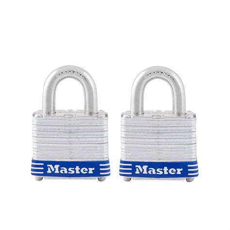 Master Lock 1-1/2"" Laminated Padlock - (2-Pack) | The Home Depot Canada