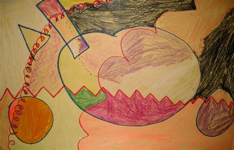 The Elemental Art Room: Abstract Shape Drawings (K-2)