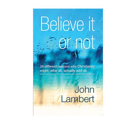 Believe it or Not - Destinworld Publishing