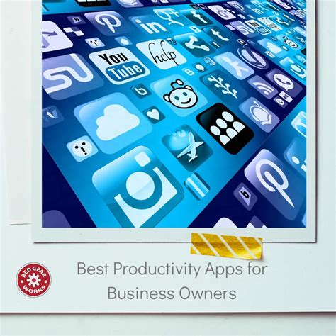 Best Productivity Apps for Business Owners - Red Gear Works