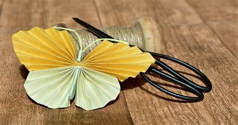 Online crop | HD wallpaper: white and brown paper art, wooden reel, coil, yarn, butterfly ...