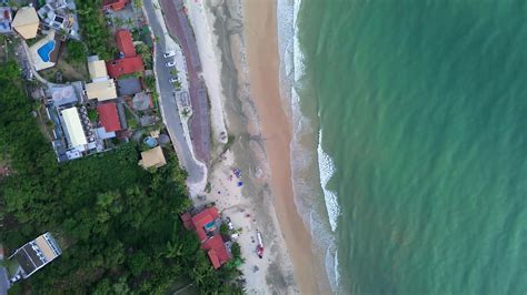 Aerial footage of the beach 11362274 Stock Video at Vecteezy