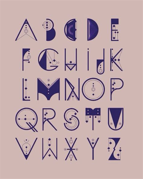 Very Cool Alphabet | Typography alphabet, Typography inspiration, Typeface design