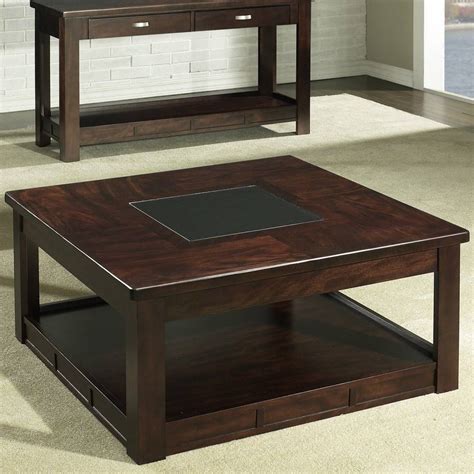 Top 30 of Square Dark Wood Coffee Table
