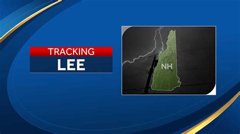 New Hampshire power outages caused by Post-Tropical Cyclone Lee