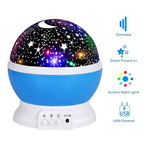 Bedroom Star Projector : Colorful LED Projector Night Light Romantic Sky Star ... / Bring the ...