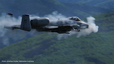 The A-10 Thunderbolt II "Warthog" is a Plane Built Around a Gun