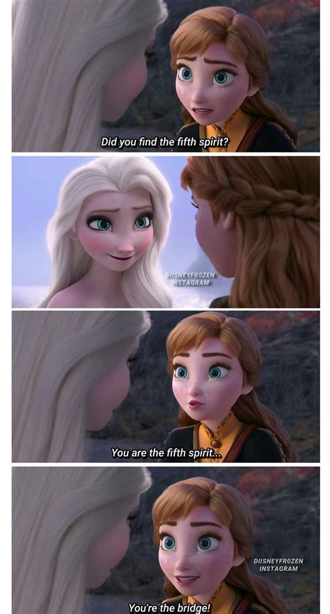 Elsa and Anna from Frozen 2 edit by @diisneyfrozen on Instagram