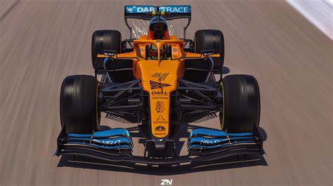 Mclaren MCL35 - Lando Norris - track :: Behance