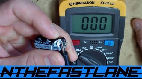 How To Test A Capacitor - YouTube