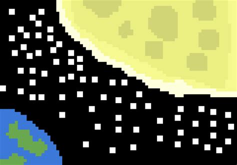 Moon pixel art