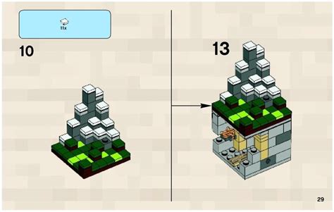 View LEGO® instruction 21105 Minecraft Micro World The Village - LEGO ...